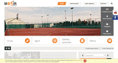 Desktop Screenshot of mosir-lancut.pl